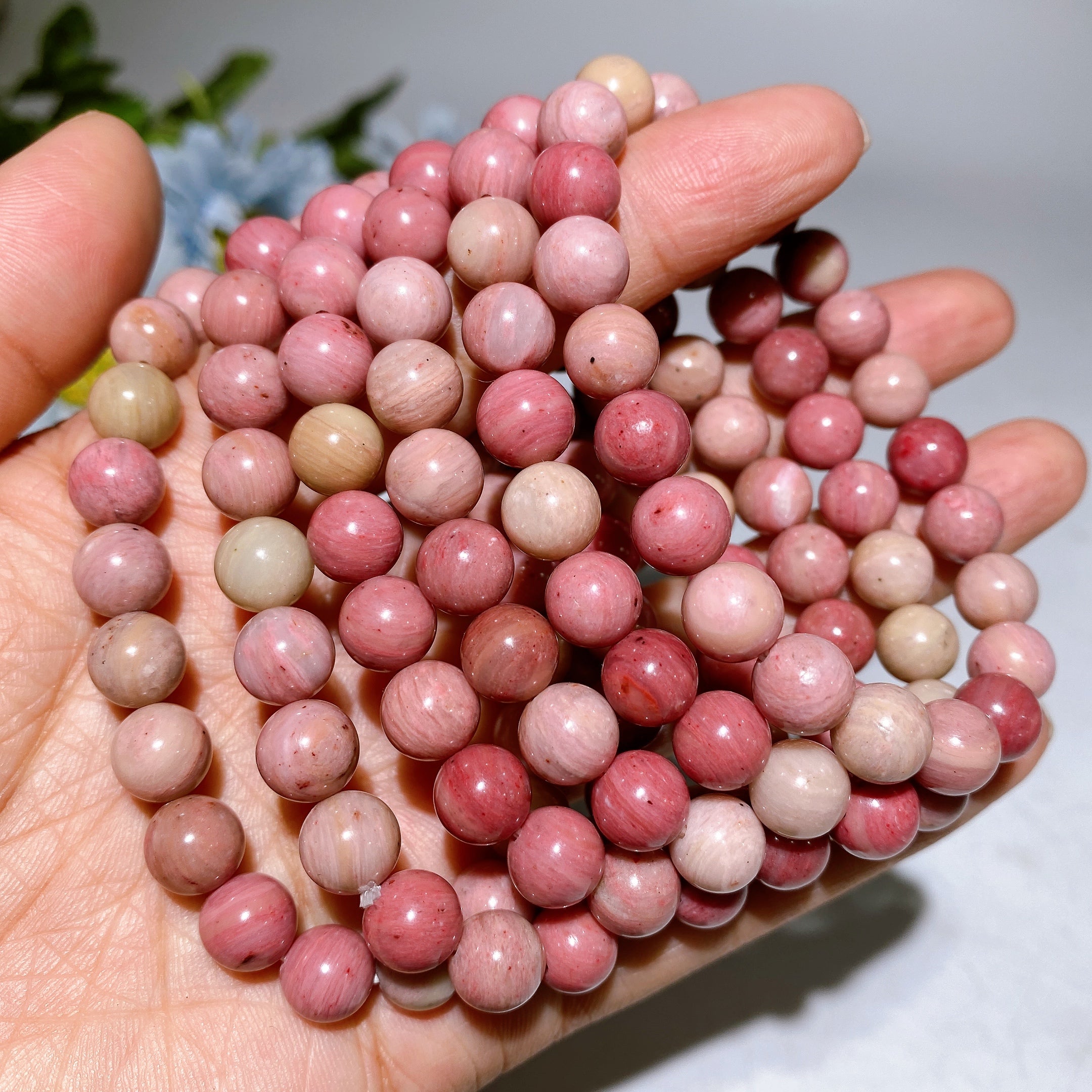 8mm Crystal Healing Bracelet for Spiritual Protection
