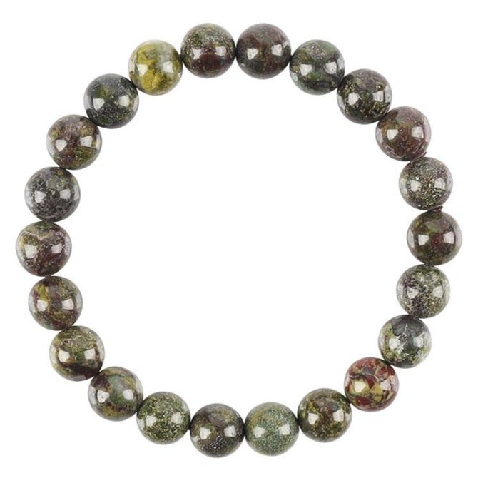 8mm Dragon Blood Stone Spiritual Bracelet for Protection