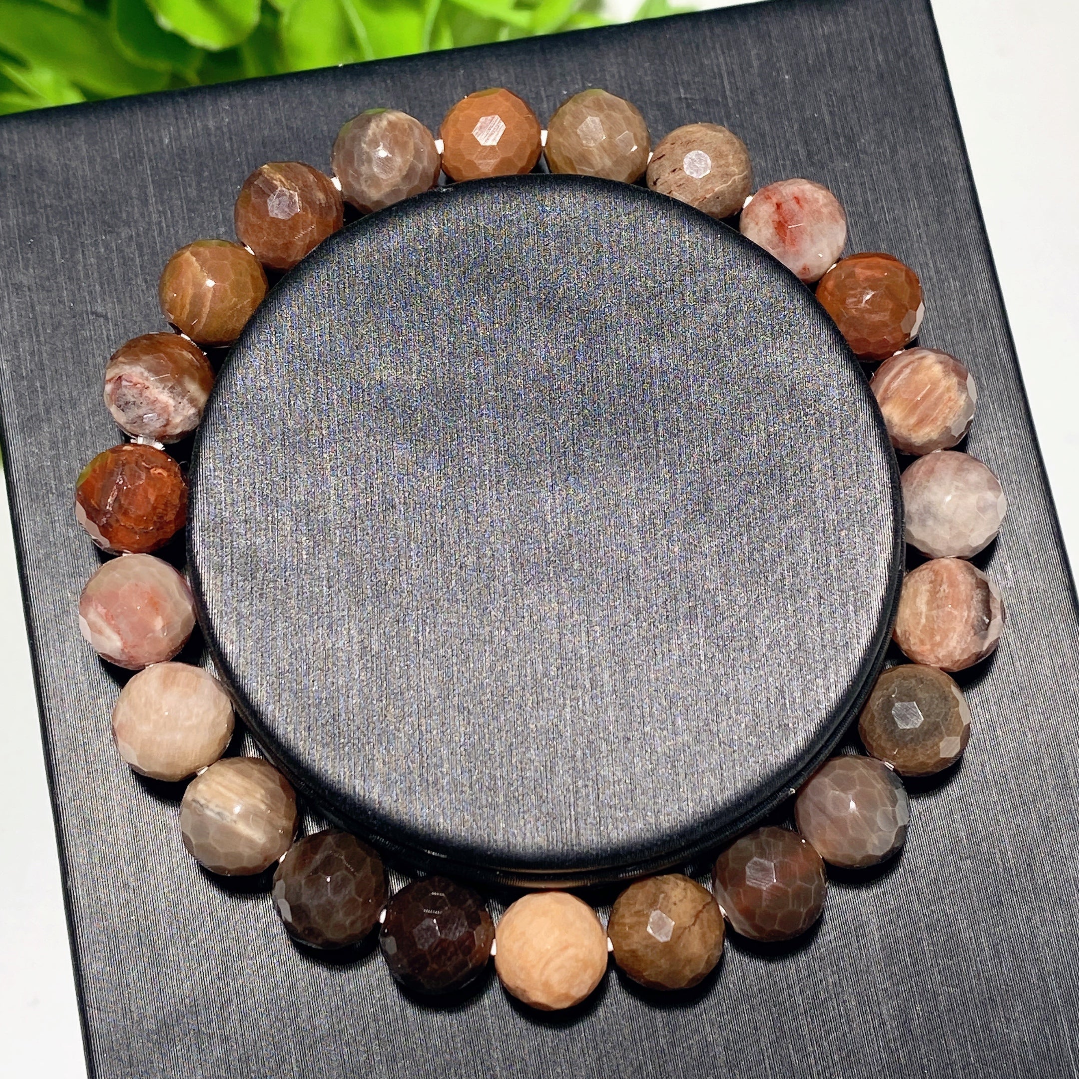 8mm Faceted Mixed Crystal Spiritual Bracelet for Healing