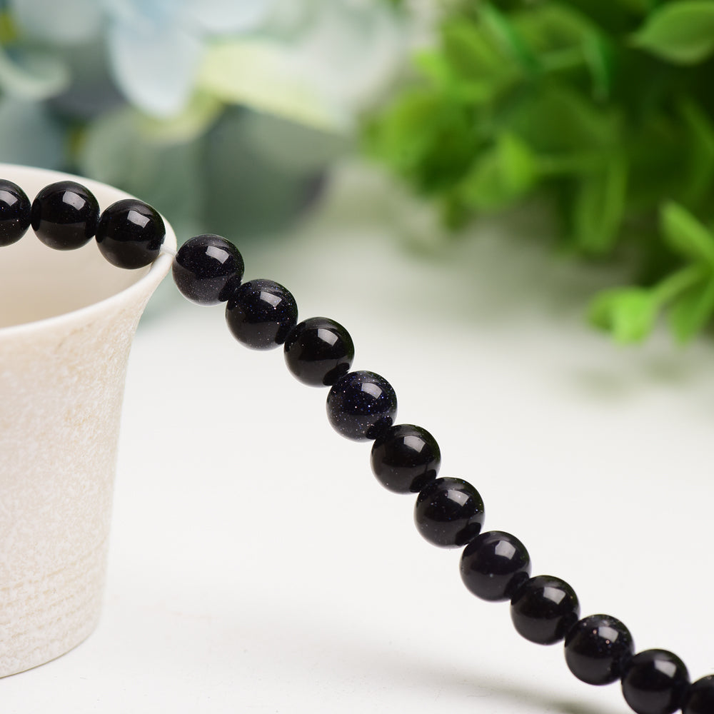 8mm Mixed Crystal Healing Beads String for Jewelry