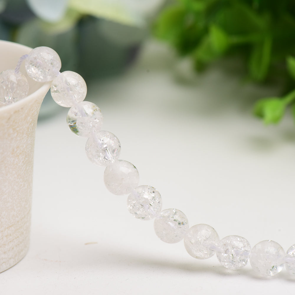 8mm Mixed Crystal Healing Beads String for Jewelry