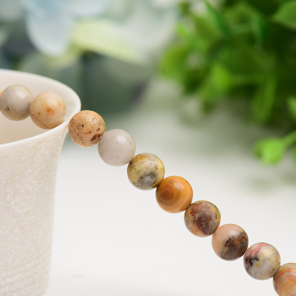 8mm Mixed Crystal Healing Beads String for Jewelry