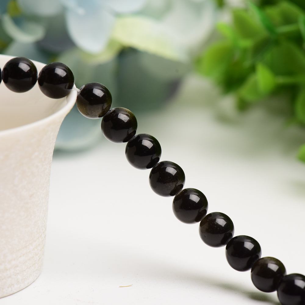 8mm Mixed Crystal Healing Beads String for Jewelry