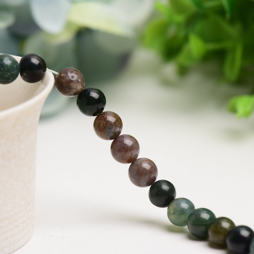 8mm Mixed Crystal Healing Beads String for Jewelry