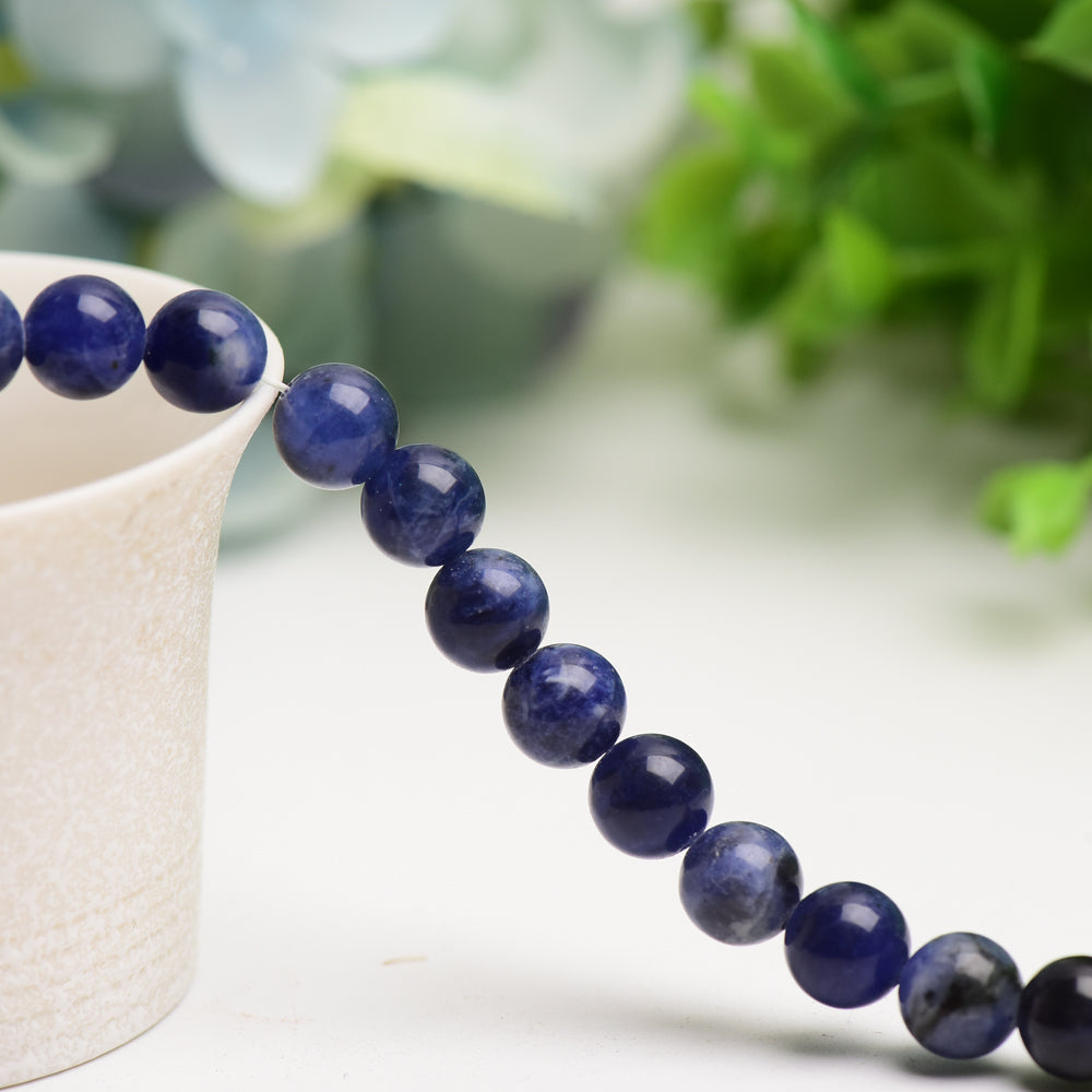 8mm Mixed Crystal Healing Beads String for Jewelry