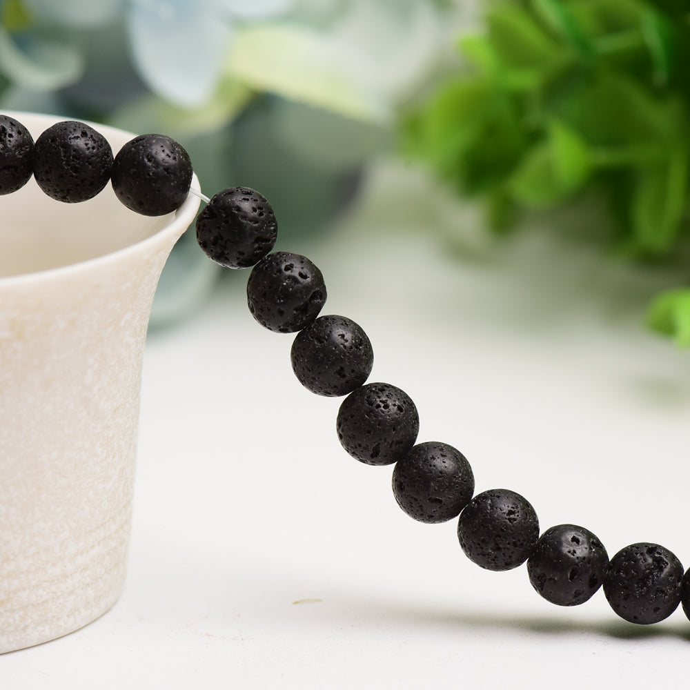 8mm Mixed Crystal Healing Beads String for Jewelry