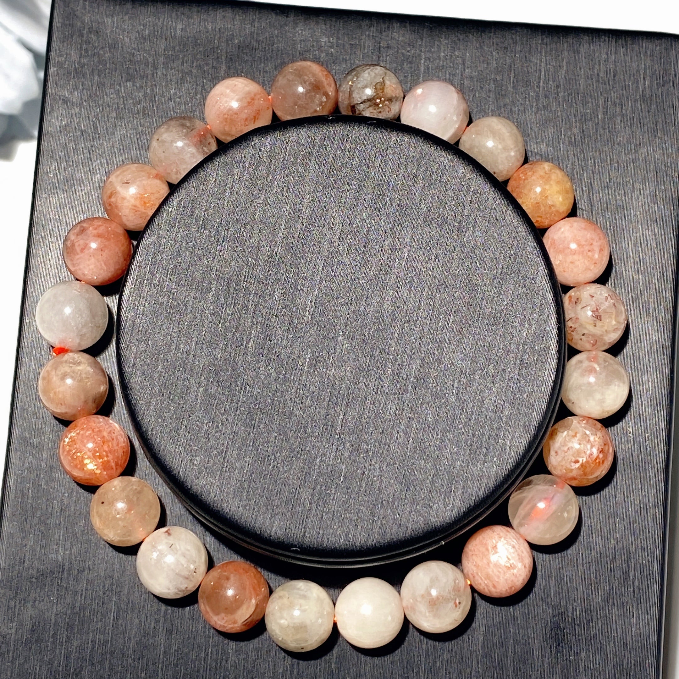 8mm Mixed Crystal Healing Bracelet for Spiritual Balance