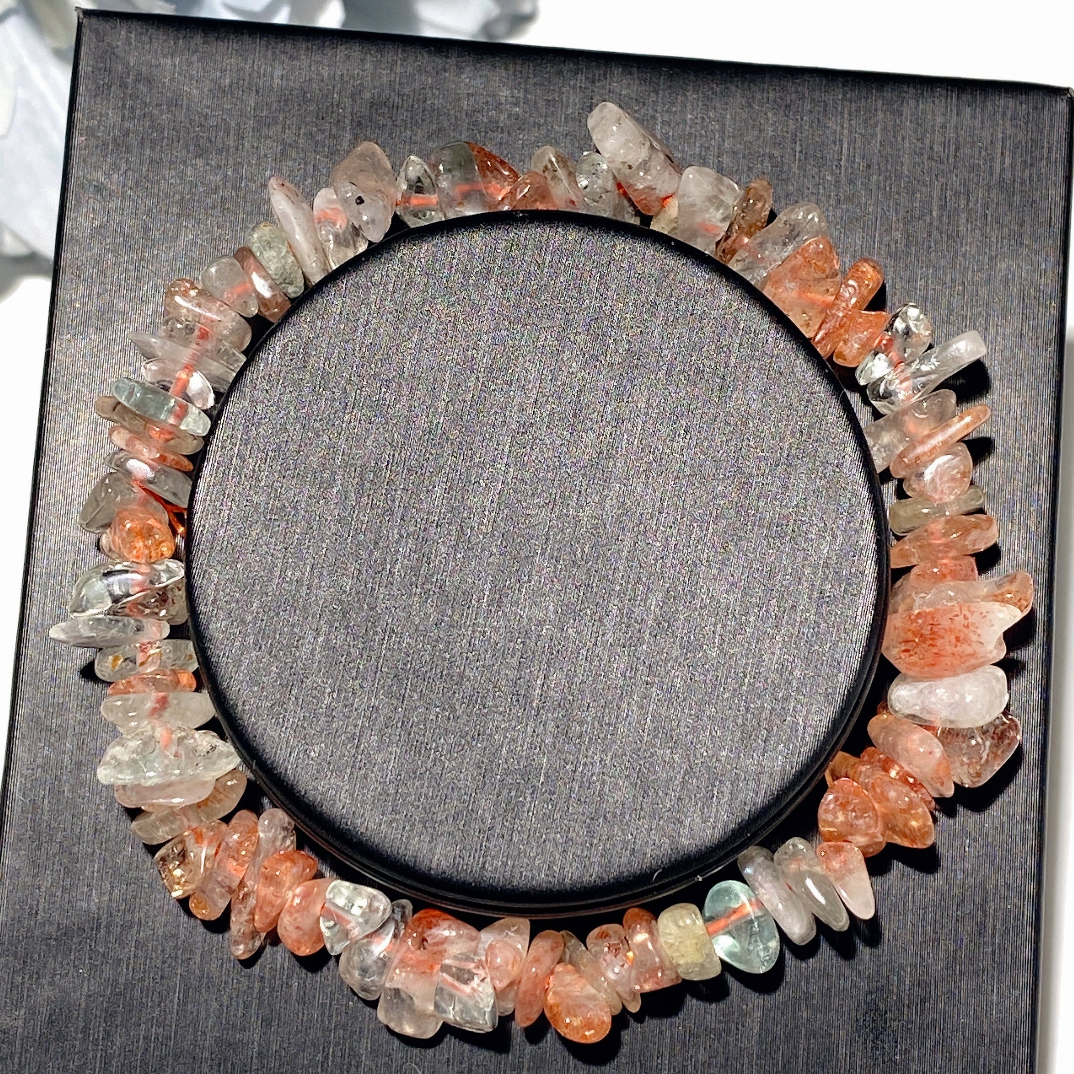 8mm Mixed Crystal Healing Bracelet for Spiritual Balance