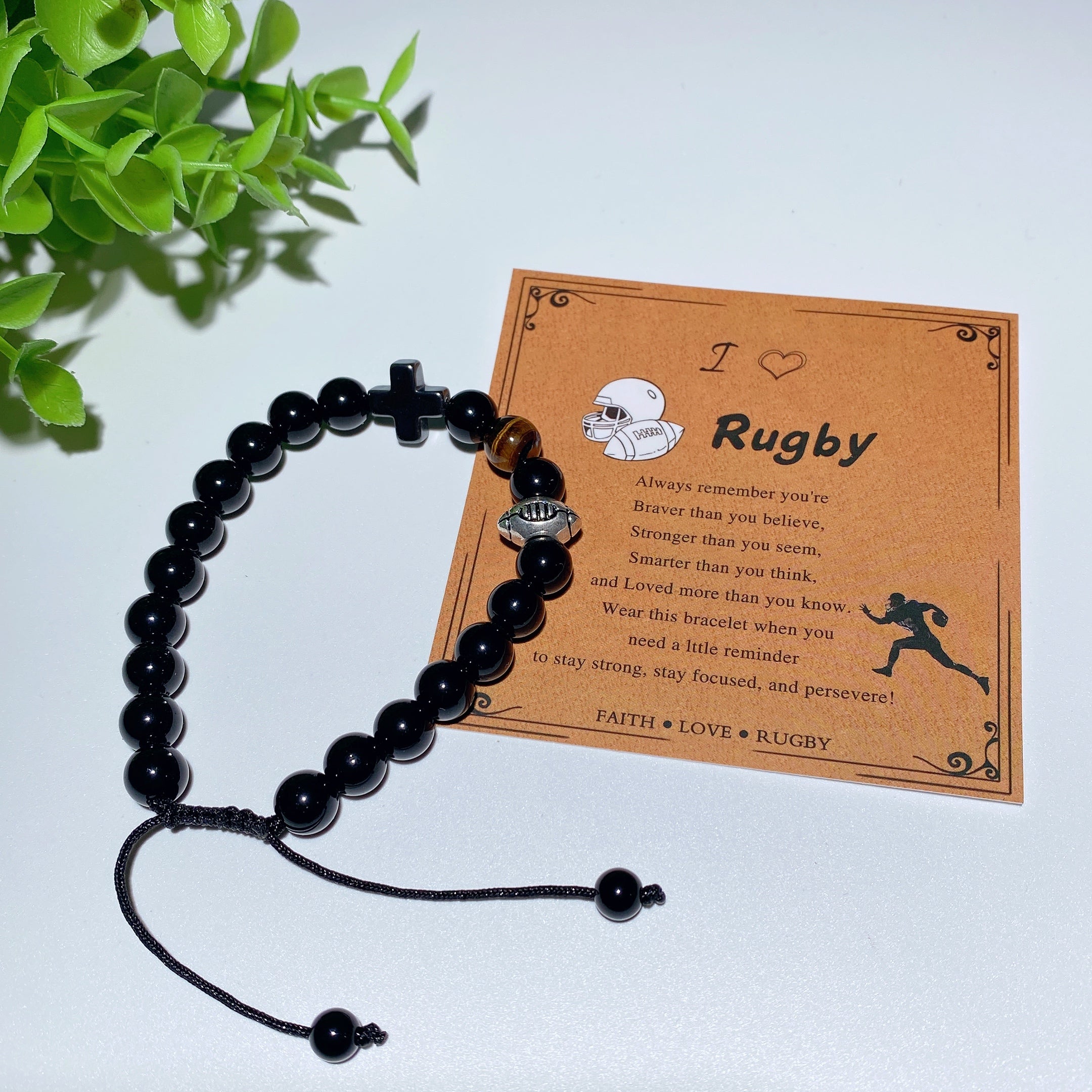 Bracelet spirituel en cristaux mixtes de 8 mm pour la guérison et la protection