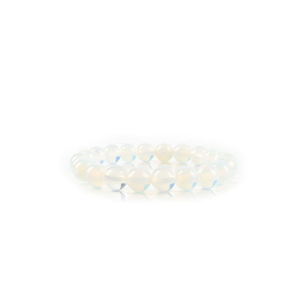 Bracelet de protection spirituelle en opalite 8 mm