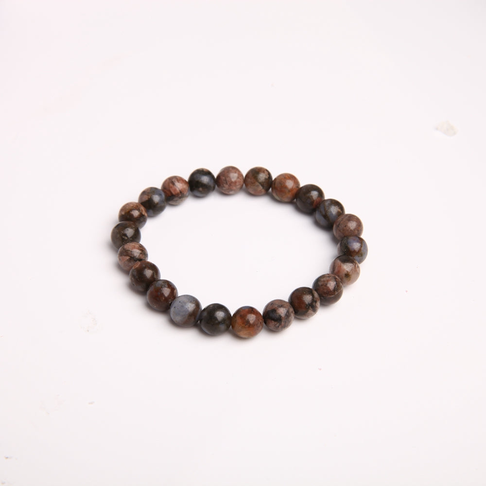 Bracelet spirituel en cristal Que Sera de 8 mm