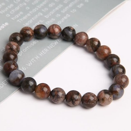 Bracelet spirituel en cristal Que Sera de 8 mm