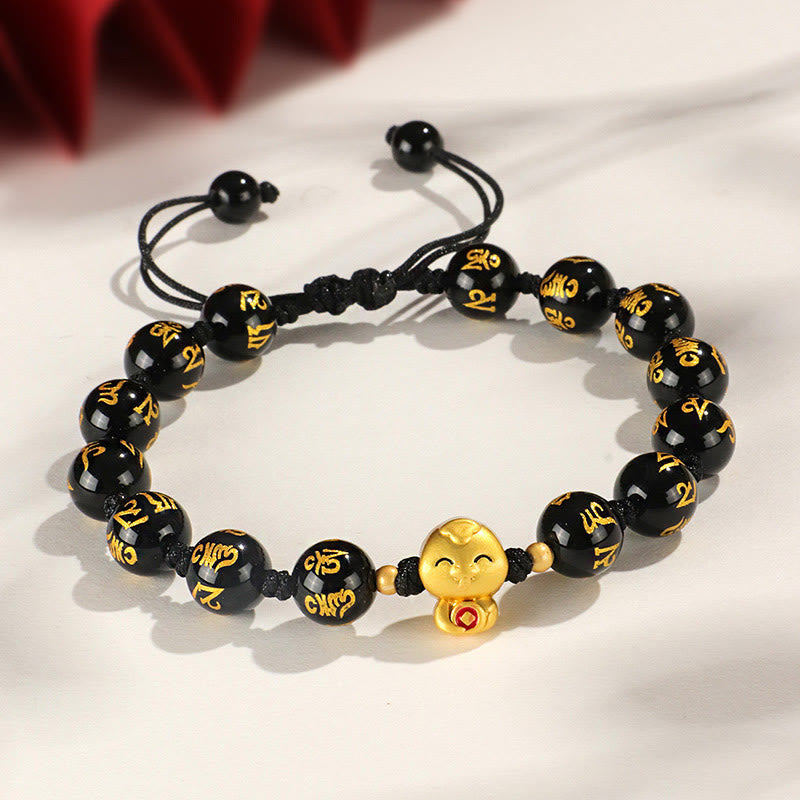 Bracelet serpent en agate rouge de 8 mm pour la croissance spirituelle