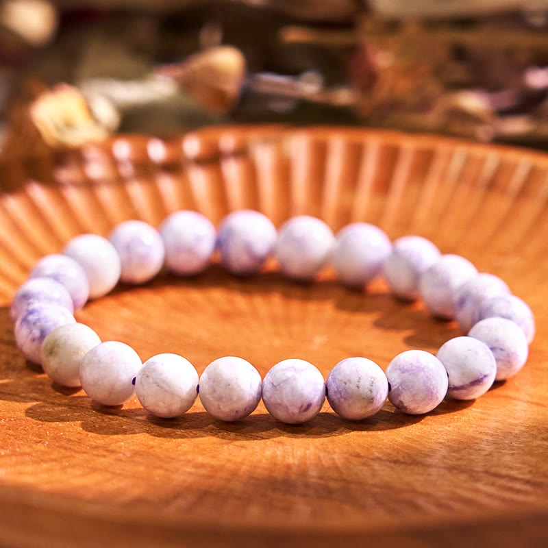 Bracelet en sodalite 8 mm pour l'harmonie, le calme et l'intuition