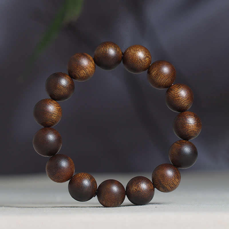 Bracelet en bois d'agar 9 points | Sons de guérison