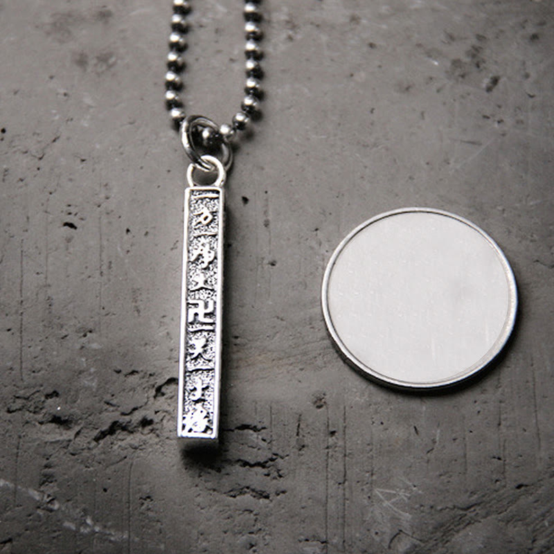 Collier Om Mani Padme Hum en argent sterling 925 | Sagesse et bénédictions