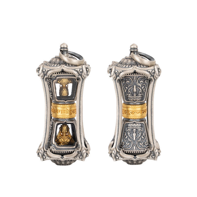 Collier de bénédiction de la déesse de la richesse Zakiram en argent sterling 925