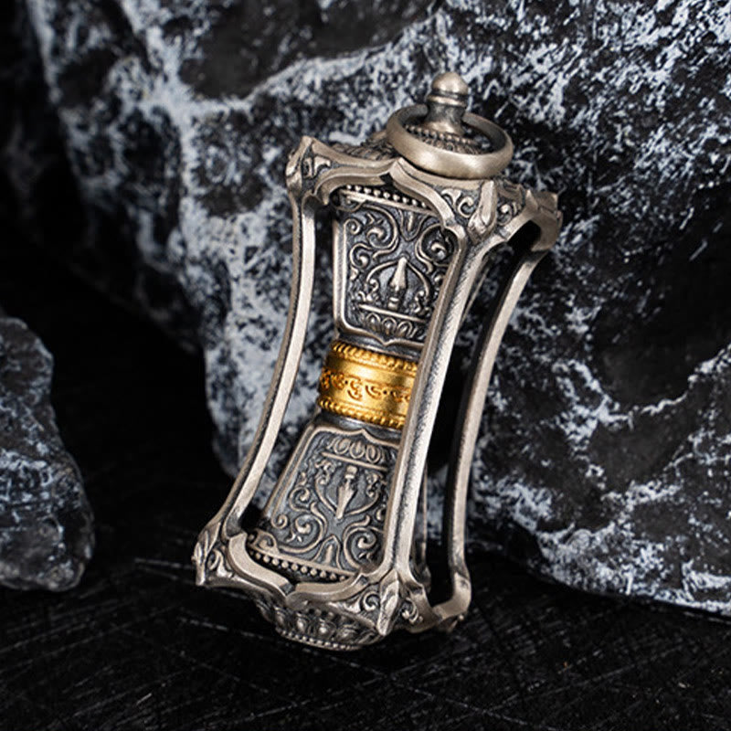 Collier de bénédiction de la déesse de la richesse Zakiram en argent sterling 925