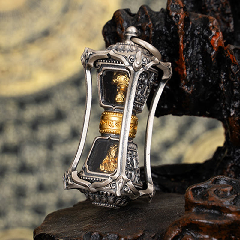 Collier de bénédiction de la déesse de la richesse Zakiram en argent sterling 925