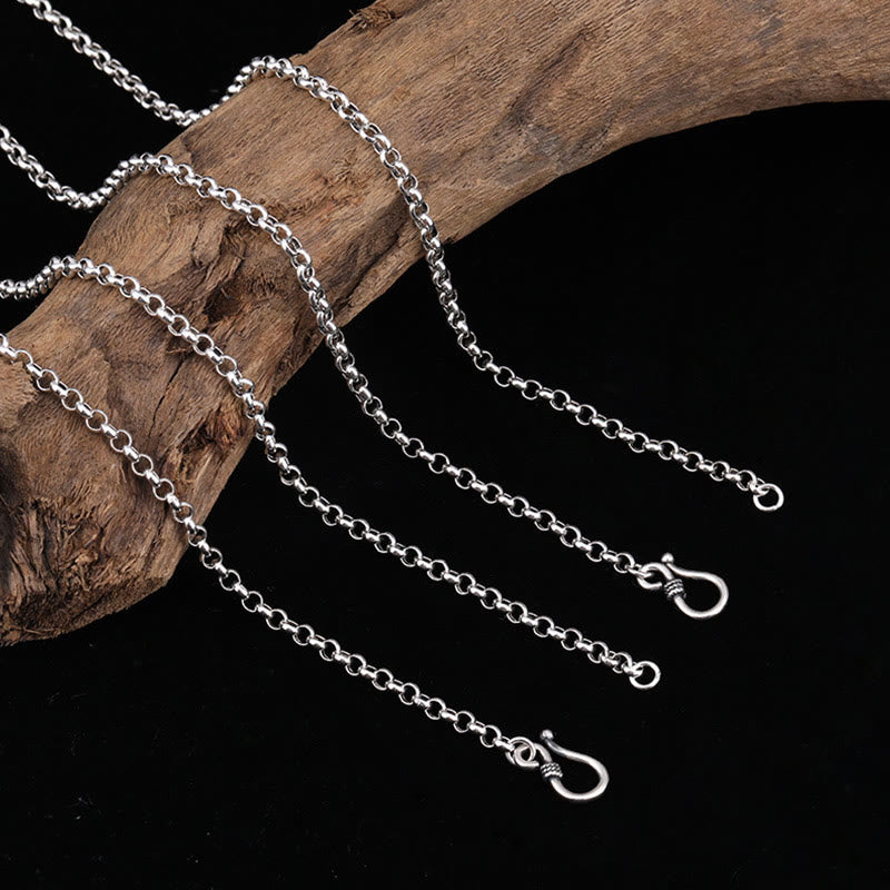Collier Zakiram en argent sterling 925, déesse de la richesse, Om Mani Padme Hum