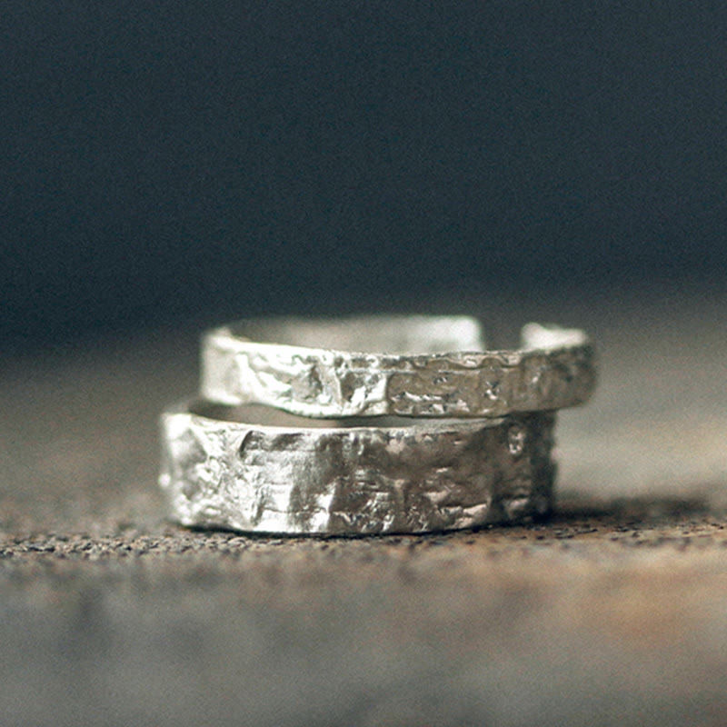 Bague de couple en argent sterling 925 | Protection spirituelle