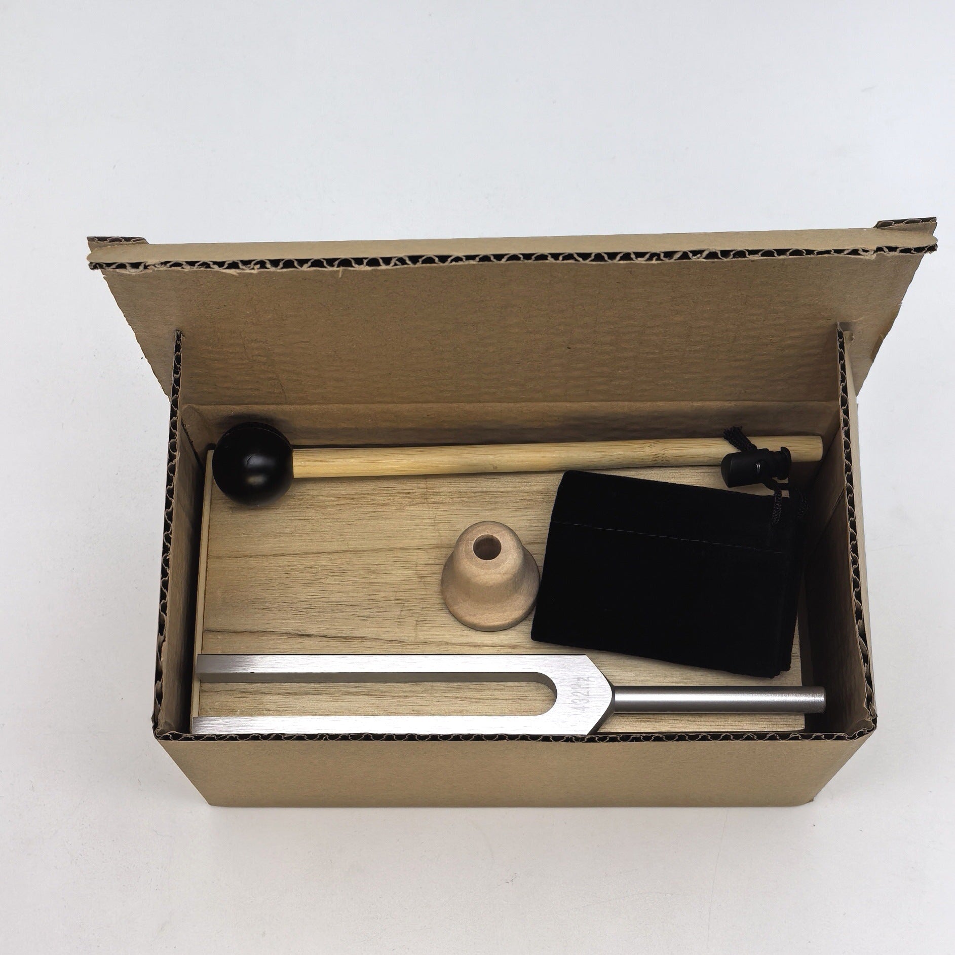 Diapason 432 Hz avec boîte de résonance