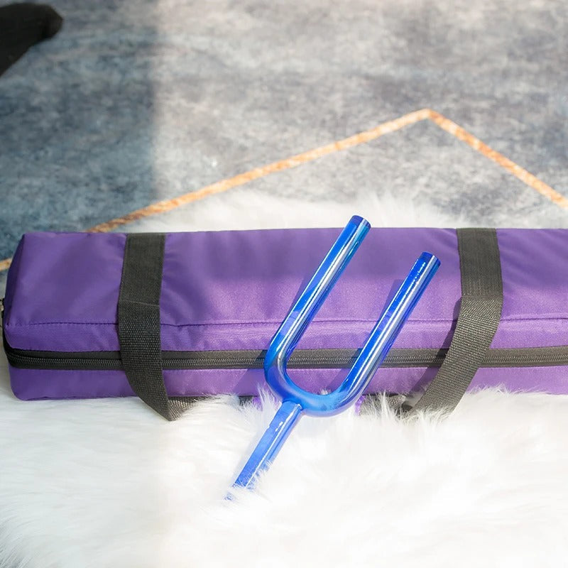 Diapason en cristal de note A4 - Chakra du troisième œil