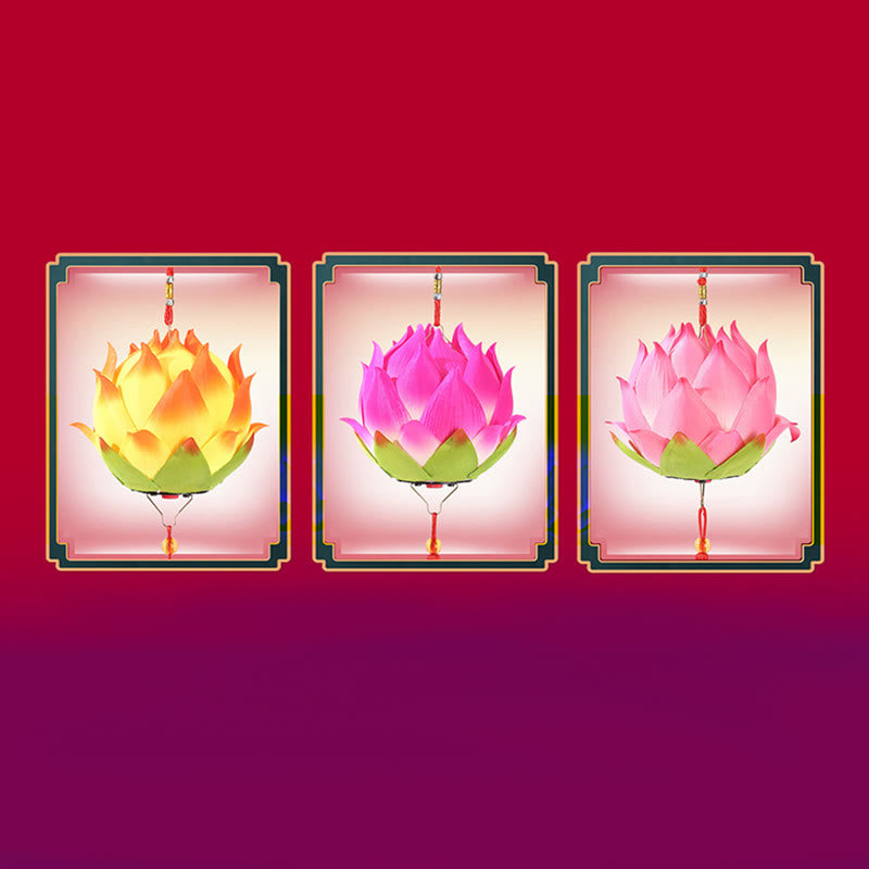 DIY Lotus Flower Dragon Lantern | Spiritual Home Accent