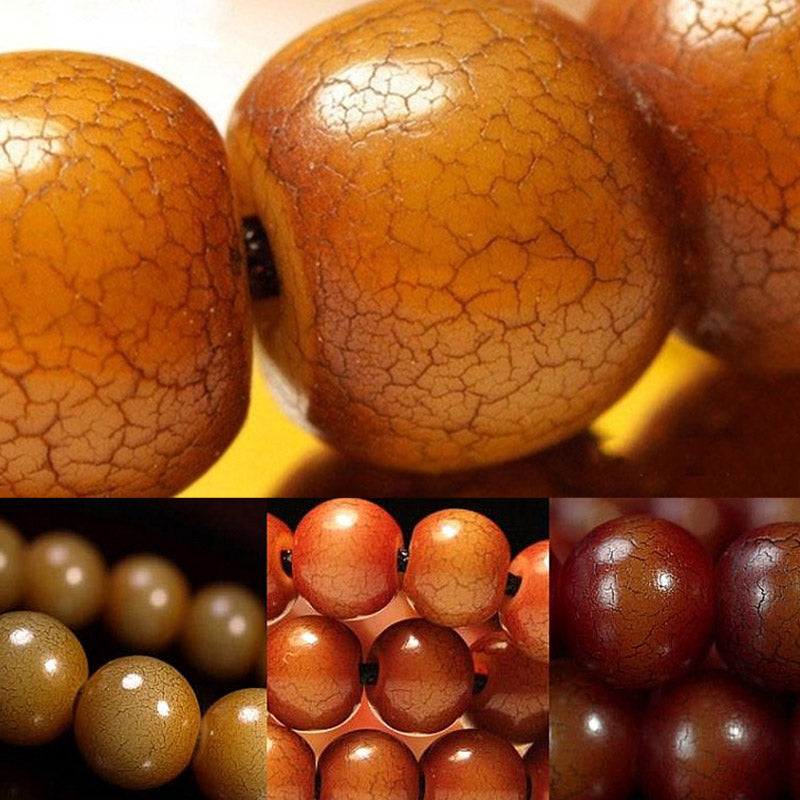 Bracelet Mala Bodhi Seed 108 perles pour la richesse et l'équilibre