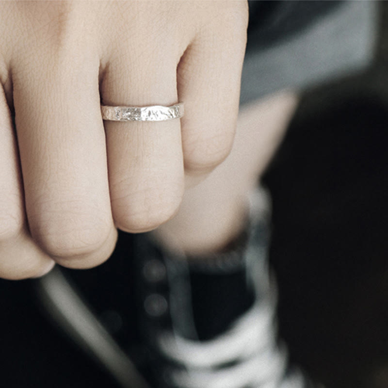 Bague de couple en argent sterling 925 | Protection spirituelle