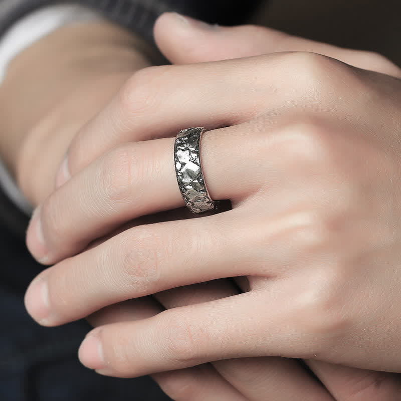 Bague spirituelle réglable en cuivre pour la chance et la guérison
