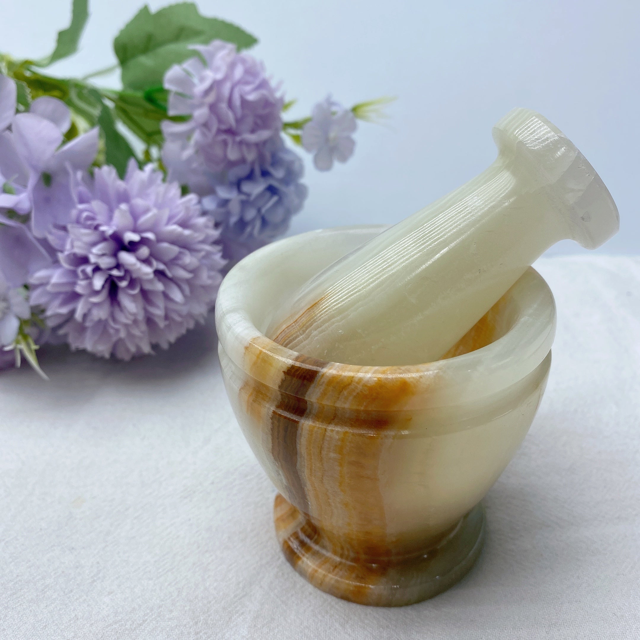 Presse-ail en cristal de guérison en jade afghan de 3 pouces