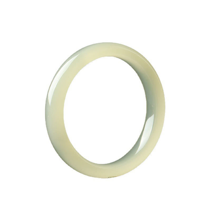 Bracelet manchette Abondance en jade d'Afghanistan 54-56 mm