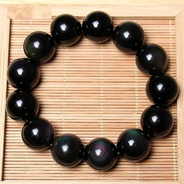 Bracelet de perles énergétiques de guérison en forme de larme d'Apache