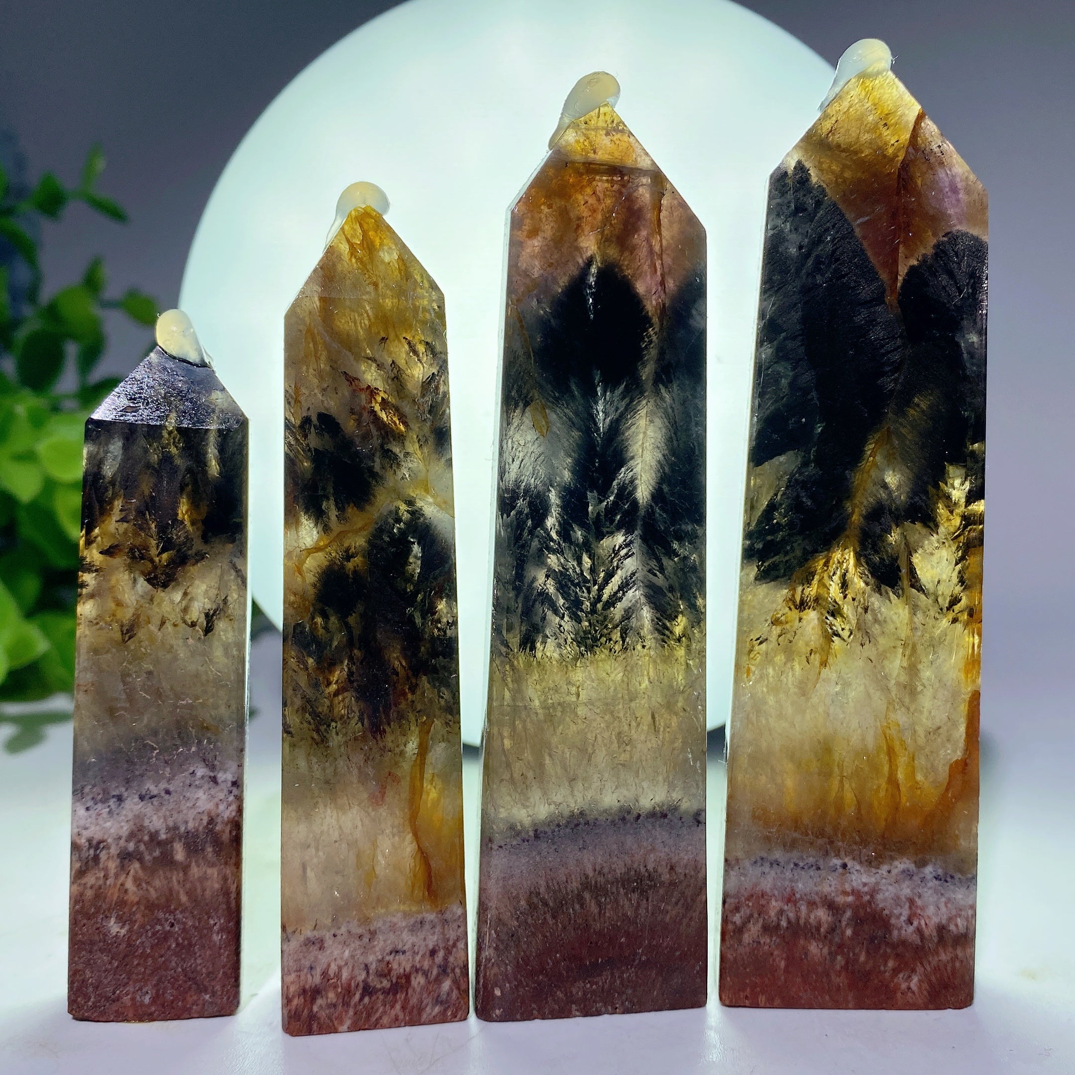 Auralite 23 Crystal Point 1.5-4.5 Inch Healing Wand