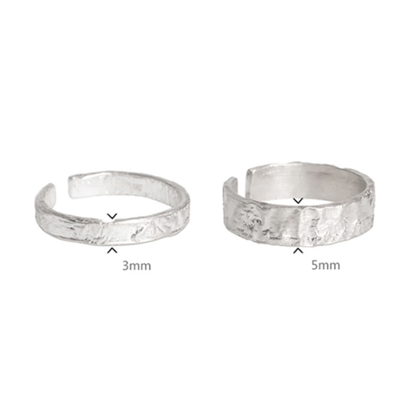 Bague de couple en argent sterling 925 | Protection spirituelle