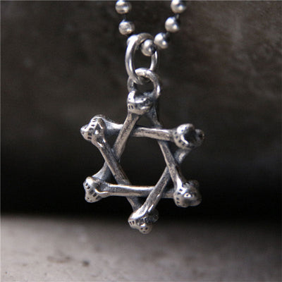 925 Sterling Silver Star of David Necklace for Hope & Protection