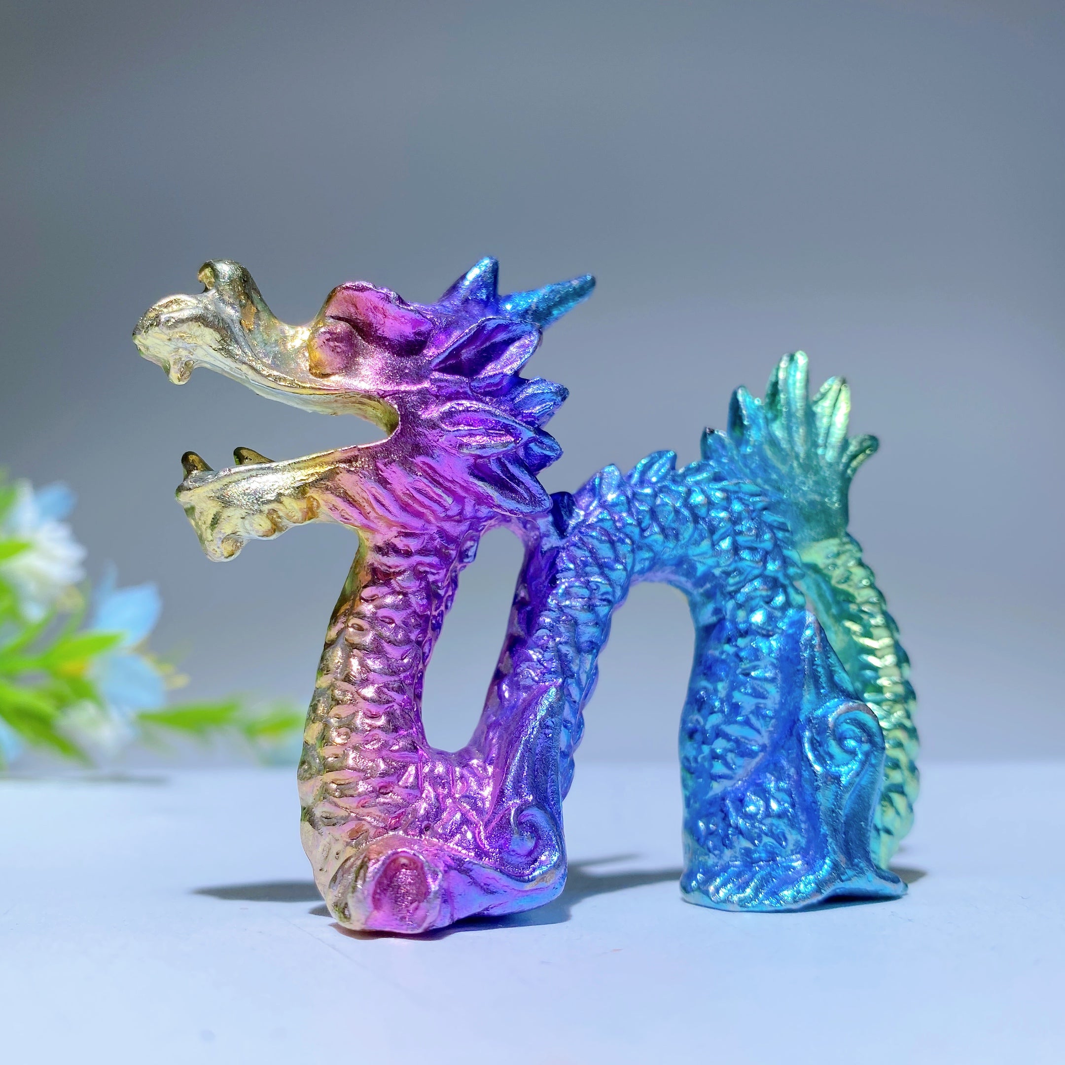 Bismuth Crystal Figurines 1.8-2.2 Inch Healing Carvings