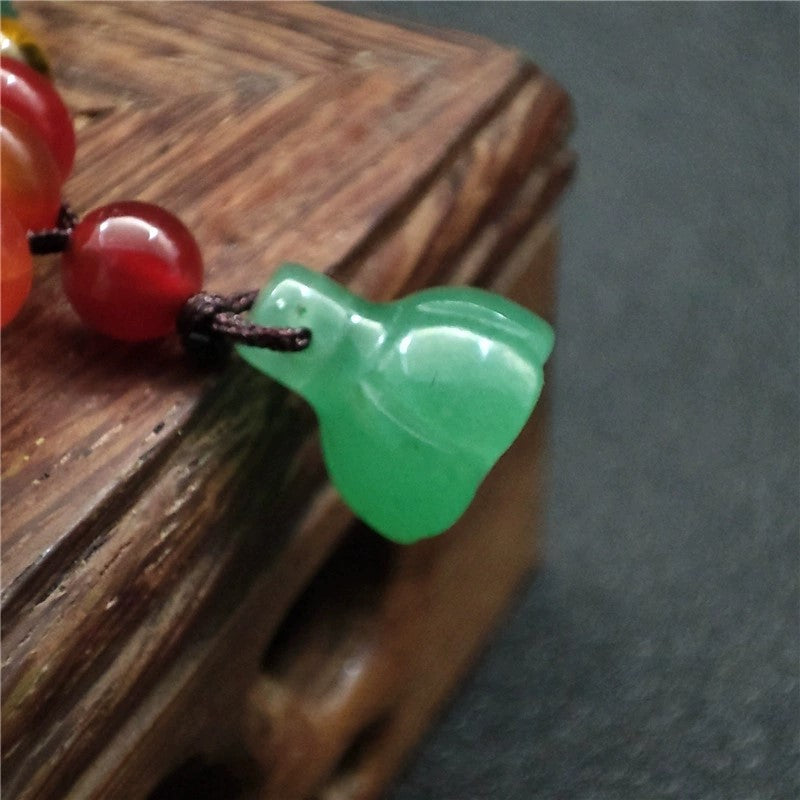 Bracelet d'harmonie en agate graine de Bodhi pour la sagesse spirituelle
