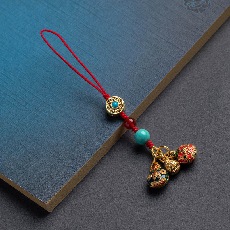 Porte-clés porte-bonheur de la famille des bêtes avaleuses d'or pour la richesse spirituelle