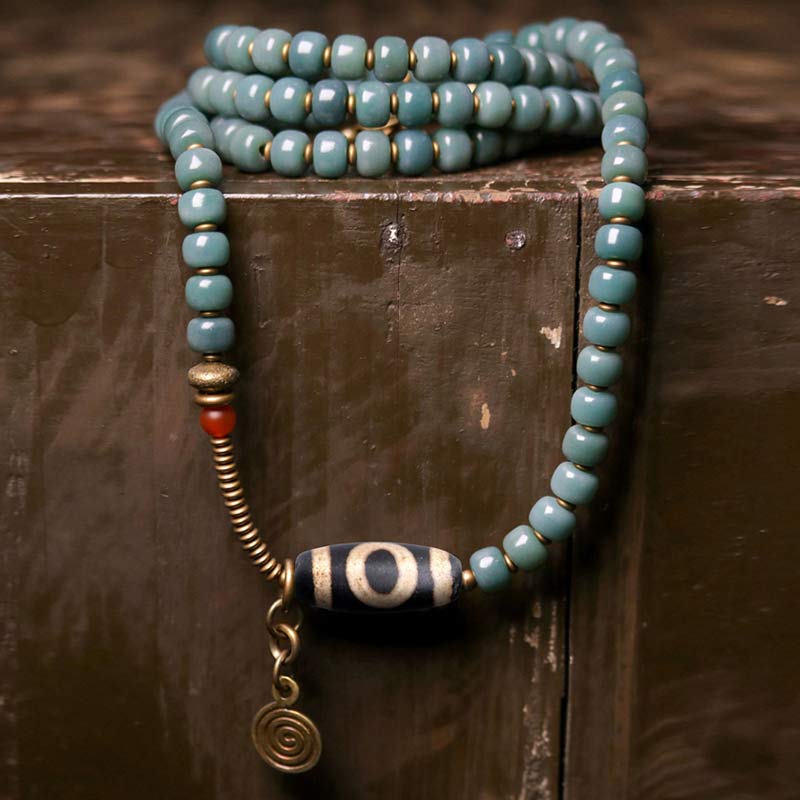 108 Beads Bodhi Seed Mala Wisdom Bracelet for Meditation