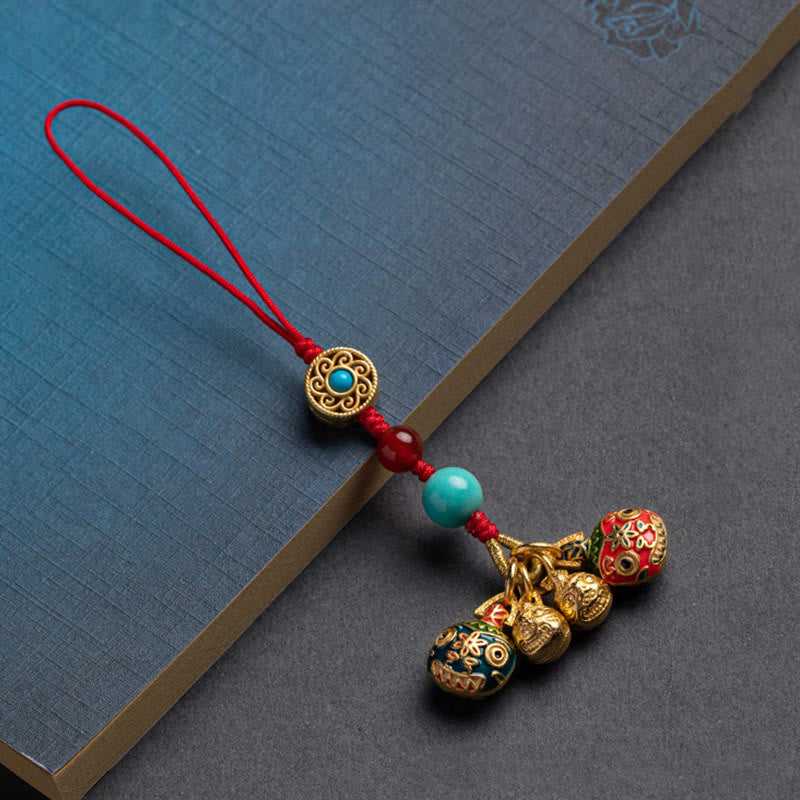 Porte-clés porte-bonheur de la famille des bêtes avaleuses d'or pour la richesse spirituelle