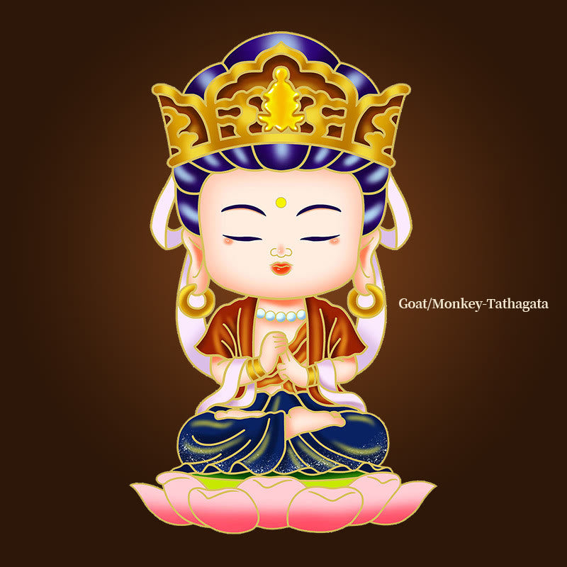 Chinese Zodiac Copper Phone Sticker for Wealth & Fortune Blessings