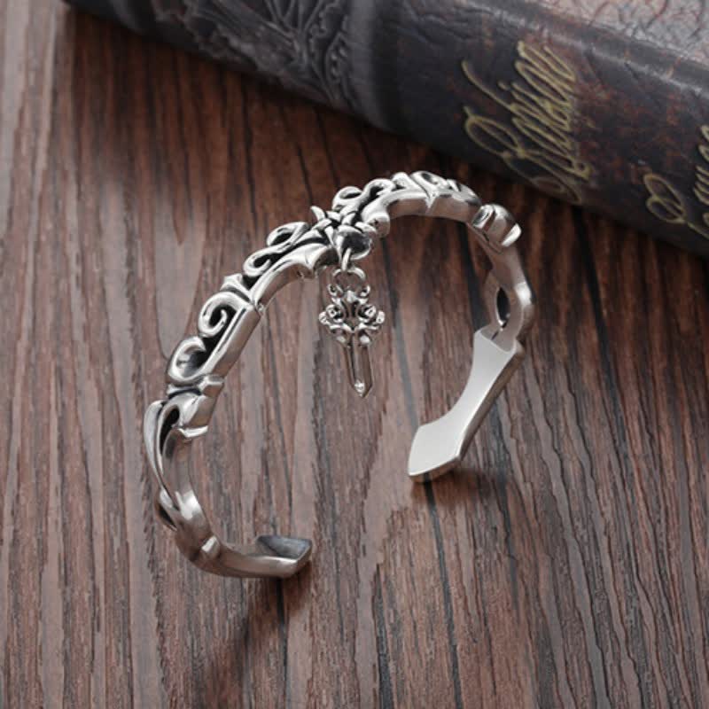 Bracelet spirituel tressé en cuivre pour l'équilibre