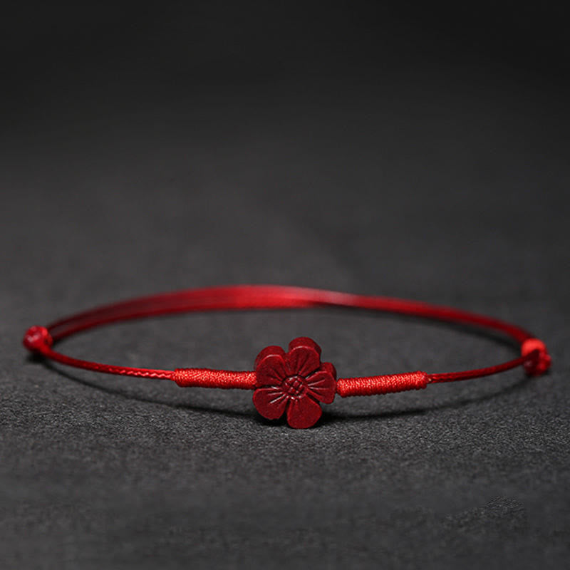 Bracelet en cinabre avec Pixiu pour la chance et la protection