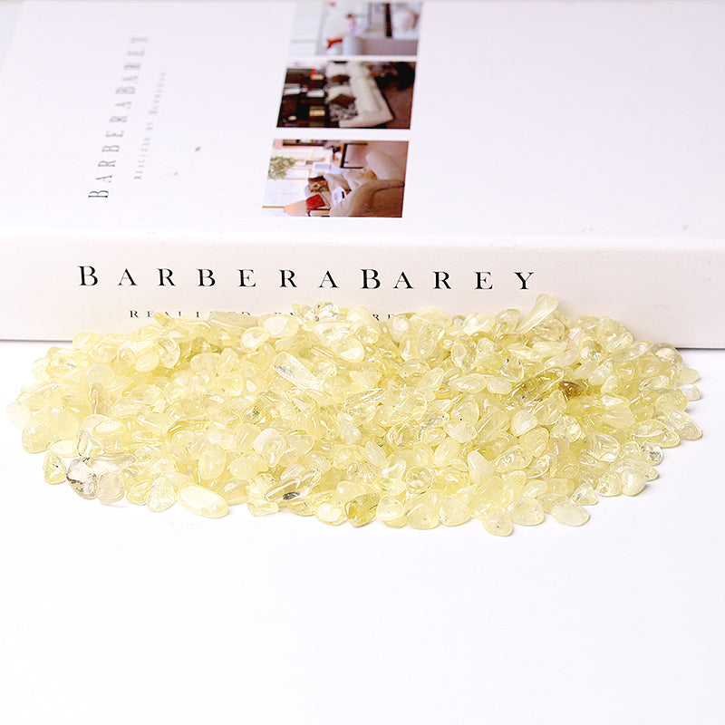 Citrine brute, cristaux, pierres décoratives, 5 à 9 mm