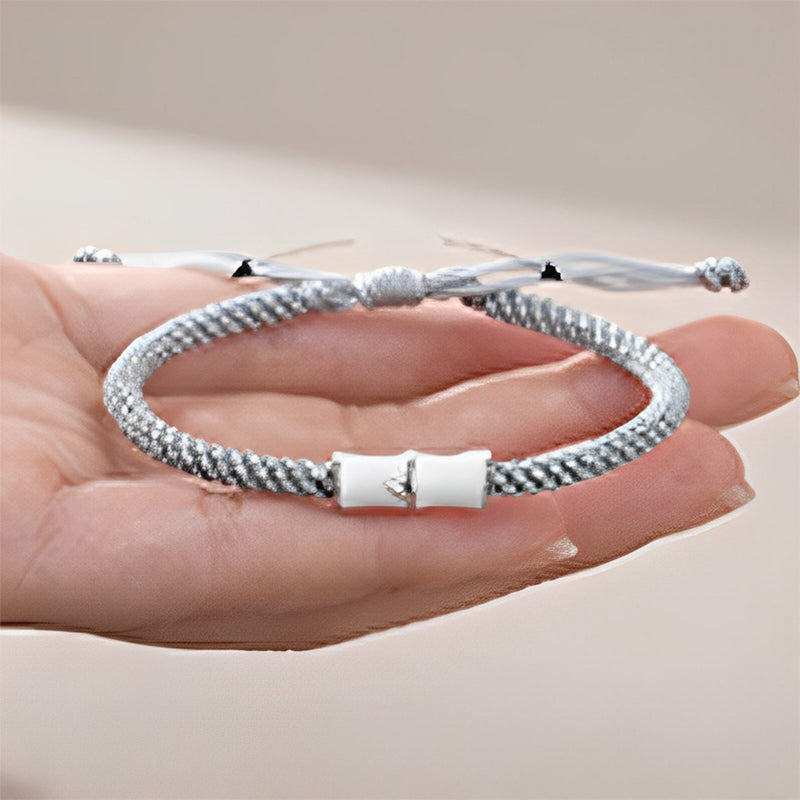 Bracelet en cuivre et bambou pour couple, pour la guérison spirituelle