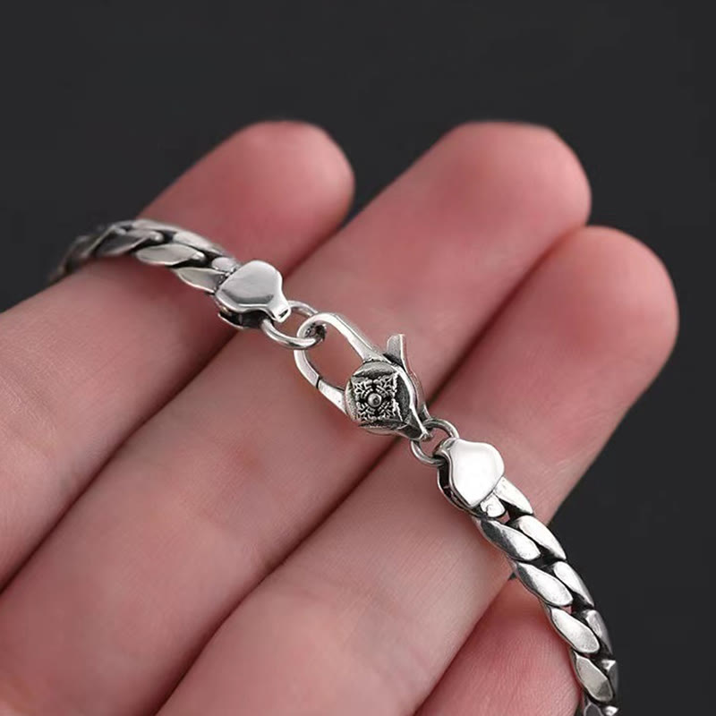 Collier bracelet de force Vajra Double Dorje en cuivre