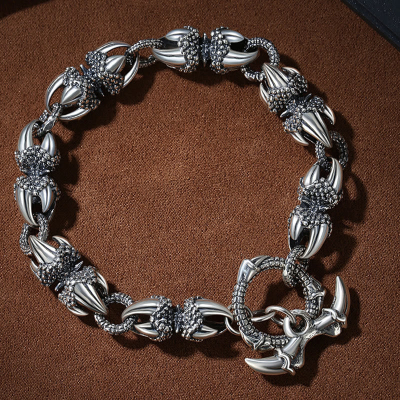 Bracelet Dragon en Cuivre 18 cm – Symbole Force et Protection