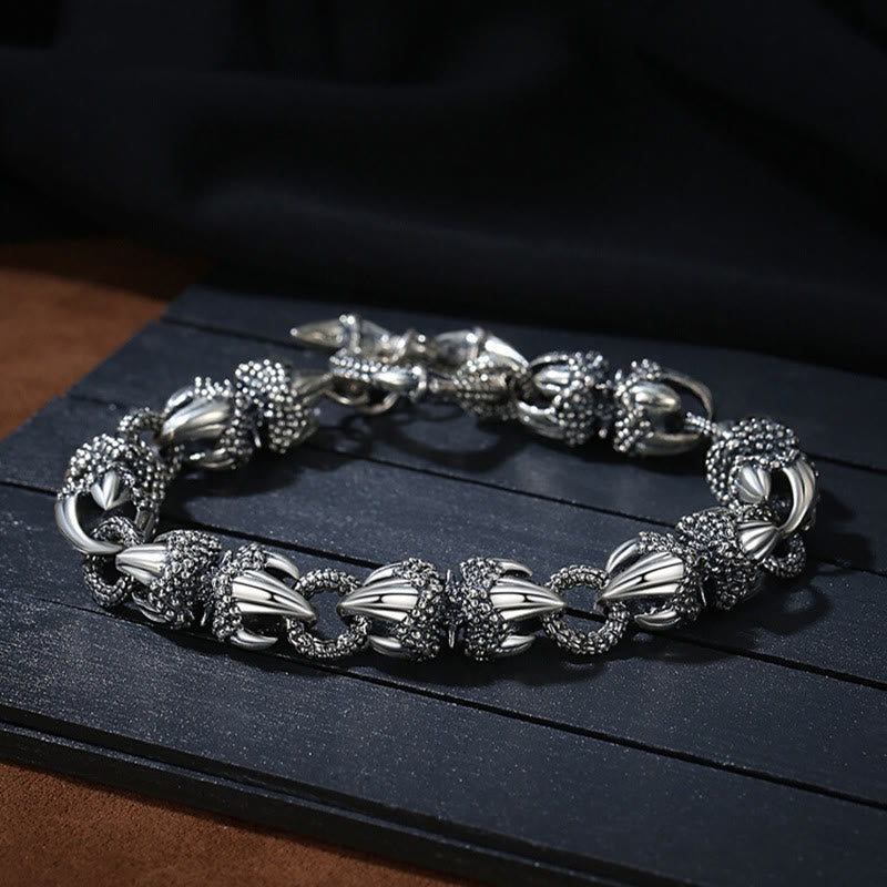 Bracelet Dragon en Cuivre 18 cm – Symbole Force et Protection